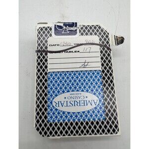 Vintage Poker Cards Bee Club Special Black Hawk Gift Playing Cards Casino